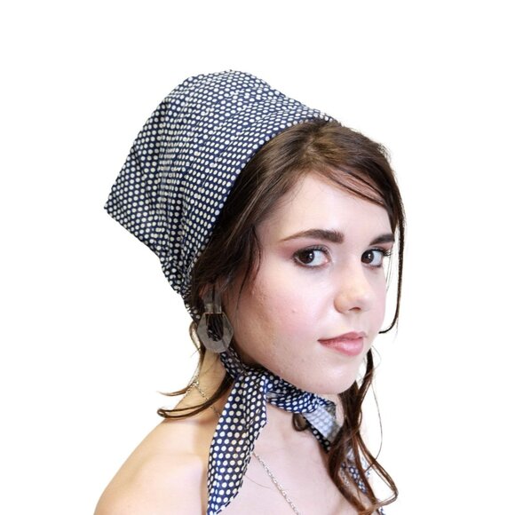 Summer Garden Hat Head Scarf Vintage Accessories - Picture 1 of 3